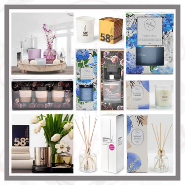CANDLES AND DIFFUSERS ASSORTED BOX FOR $65 #MSSBOX55B